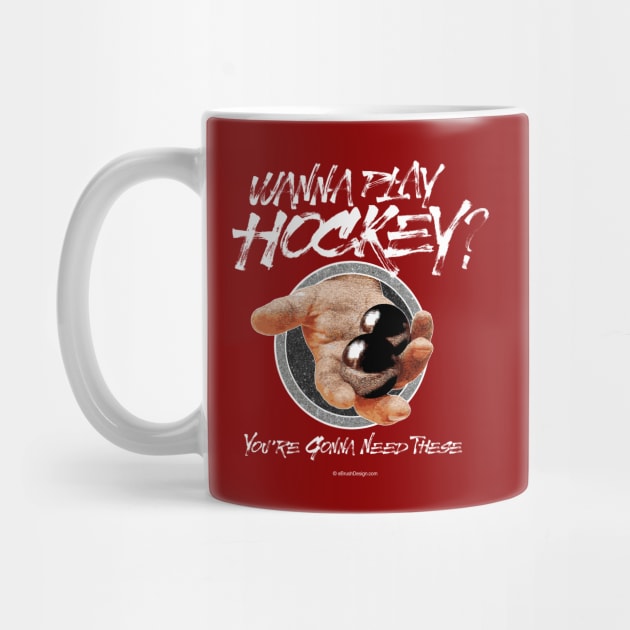 Wanna Play Hockey? by eBrushDesign